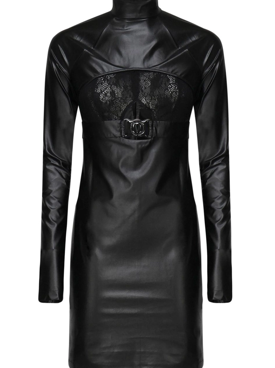 Cheap Women Jeans Versace Couture mini layered dress 0703